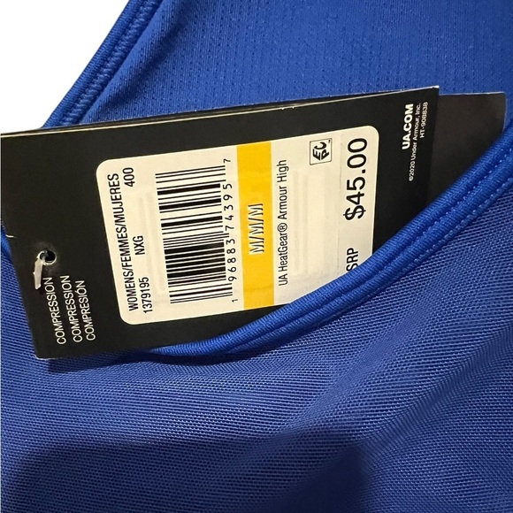 NWT Under Armour Blue Sports Bra - Picture 7 of 8
